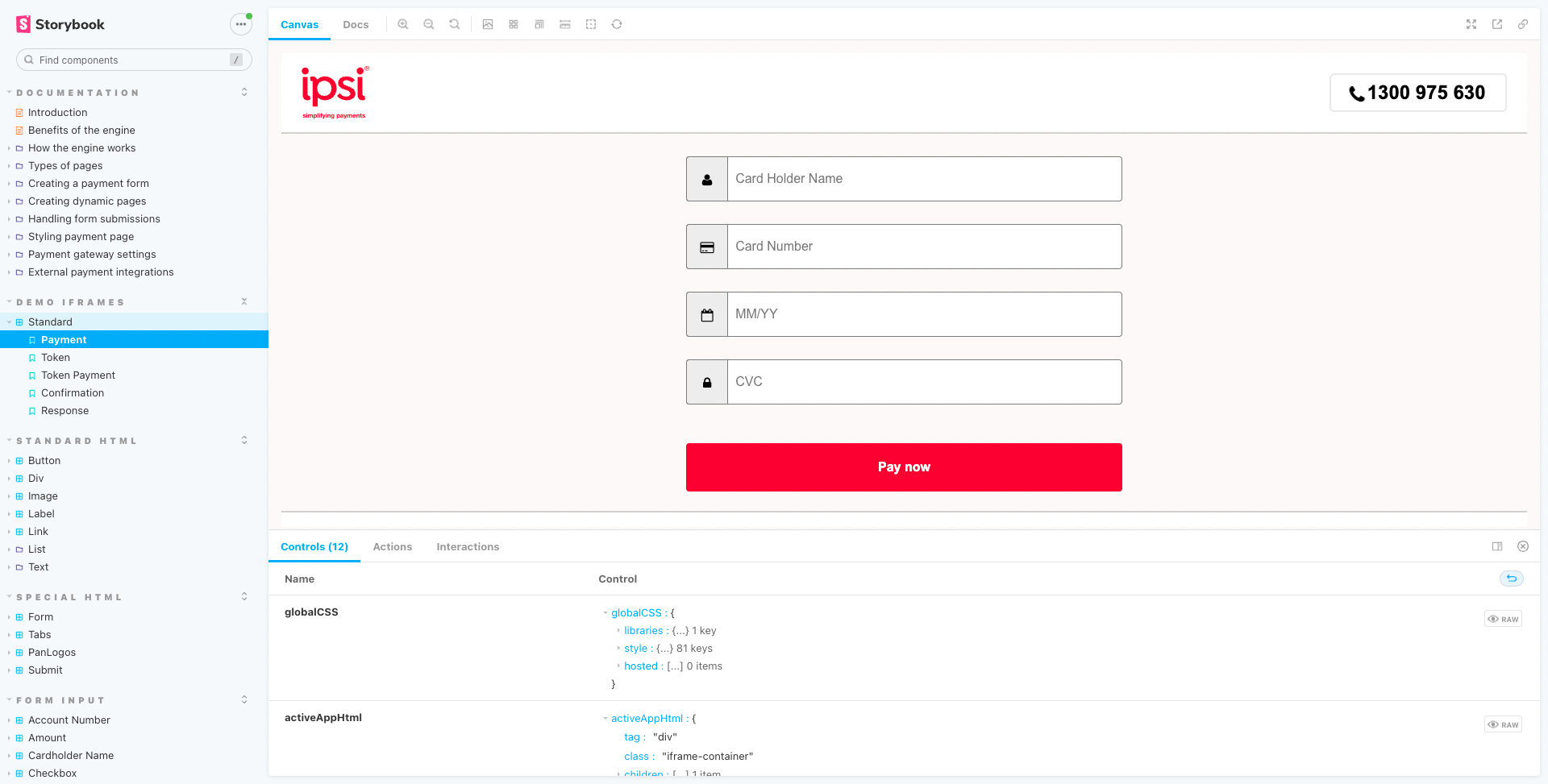 Repay Iframe Example Webpack App
